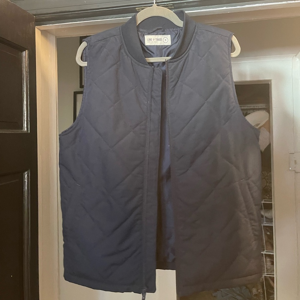 Quilted men’s vest